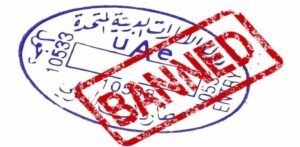 Travel ban in UAE